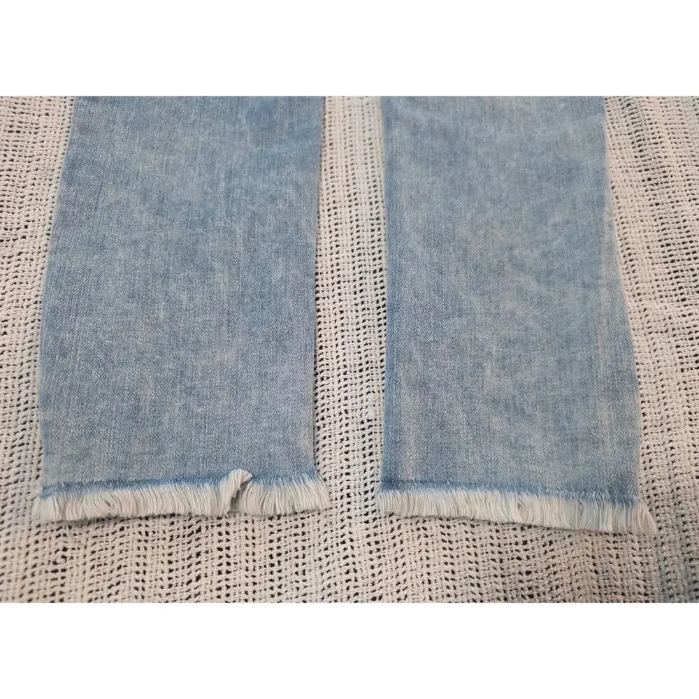 AG Adriano Goldschmied Legging Ankle Jeans 24R Super Skinny Distressed